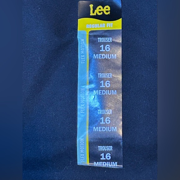 Lee Ultra Lux Comfort with Flex Motion Waistband Trousers Regular Fit Mid Rise - Picture 5 of 10